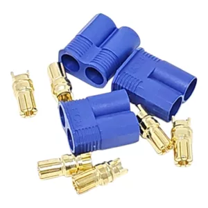 iCharger EC8 Male RC Discharger Plugs (3-Pack)