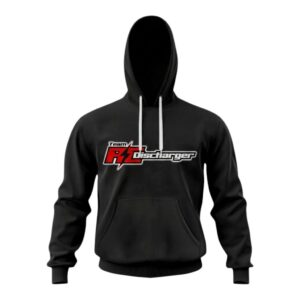 Black RC Discharger Hoodies